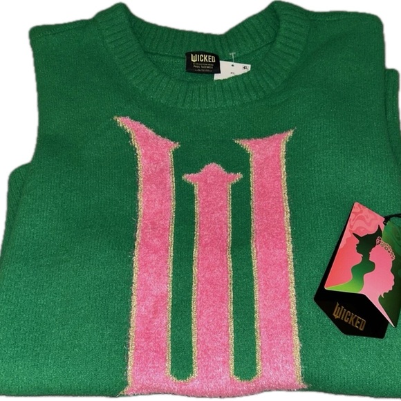 Wicked x Target Paul Tazewell Elphaba Glinda Green Sweater 2X - Picture 2 of 5
